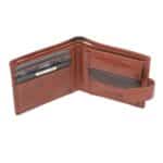 Bőr pénztárca El Forrest 548-21 barna RFID