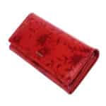 Patrizia bőr pénztárca FL100 piros RFID