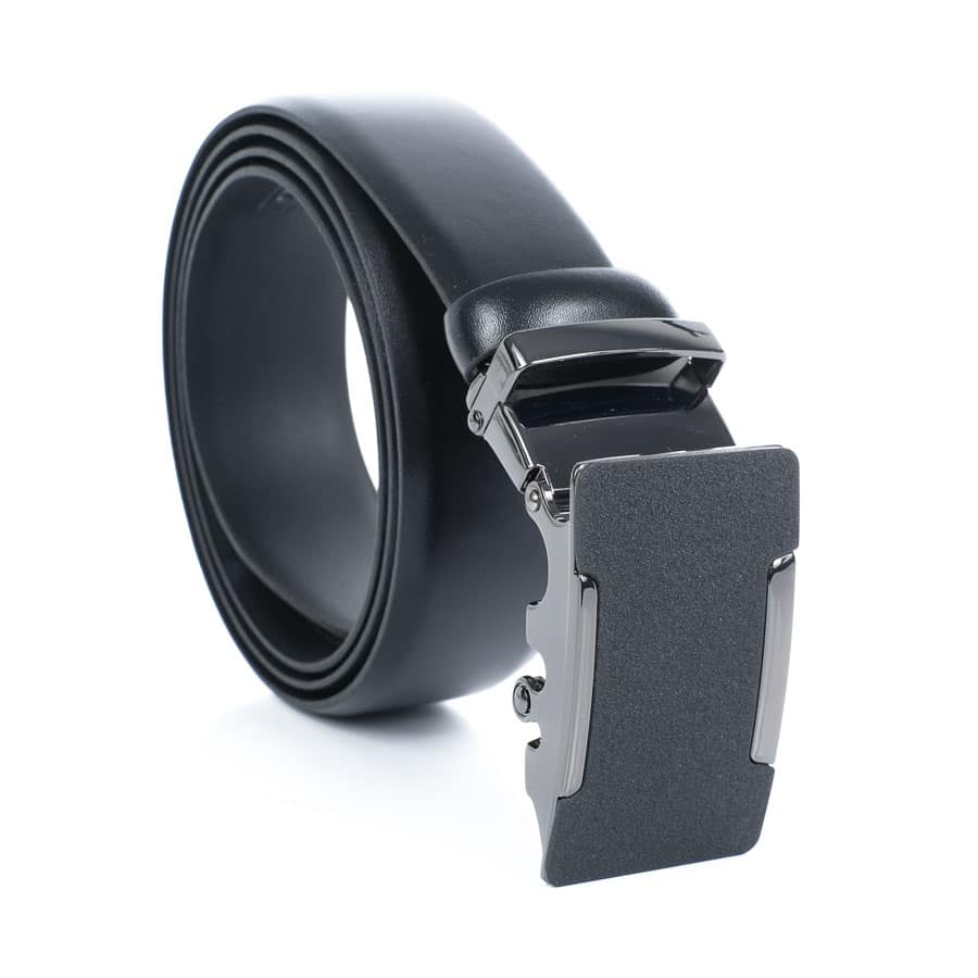 Bőr öv Bremi (lengyel) 862 automata, fekete (1) Bőr öv Bremi (lengyel) 862 automata, fekete