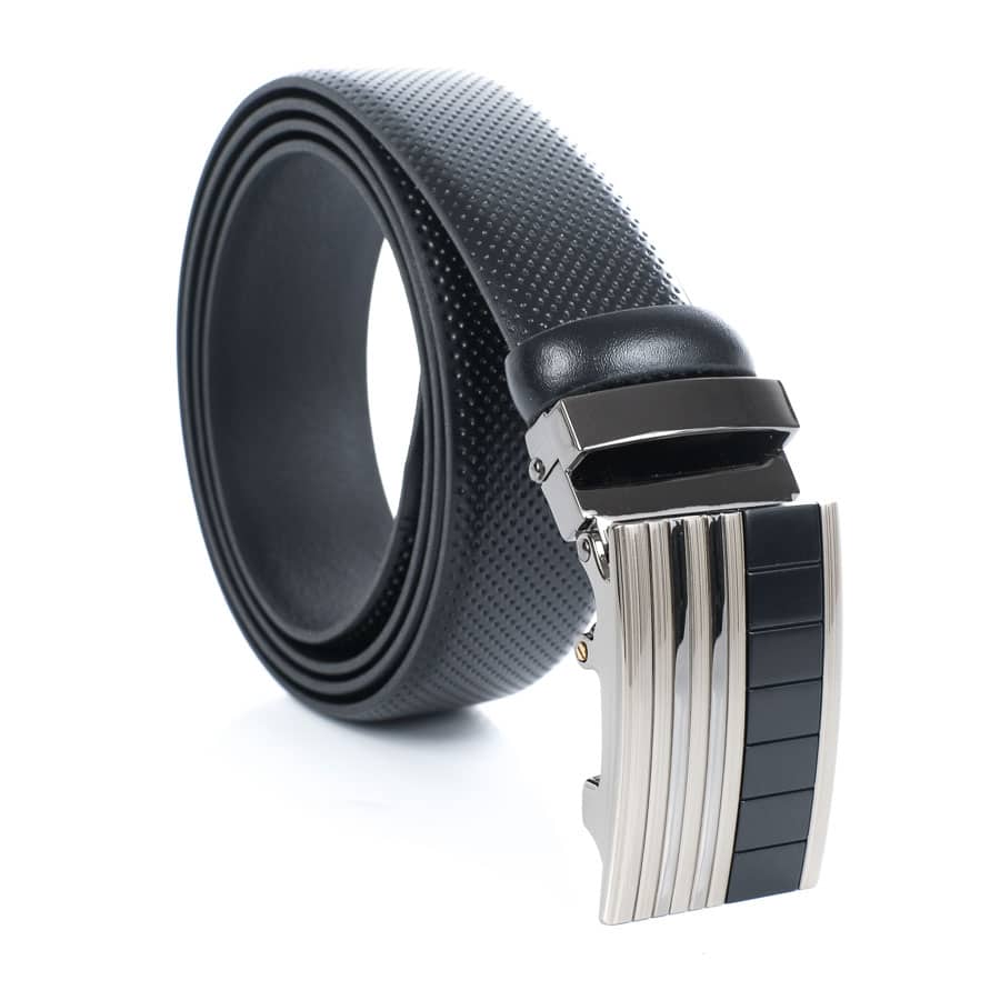 Bőr öv Bremi (lengyel) 865 automata, fekete (1) Bőr öv Bremi (lengyel) 865 automata, fekete