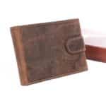 Bőr pénztárca Buffalo RM-02L RFID koptatott barna