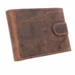 Bőr pénztárca Buffalo RM-02L RFID koptatott barna