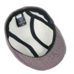 Férfi sapka barnásszürke lengyel termék, 50% pamut