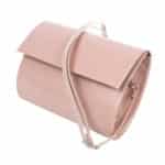 Alkalmi női táska Pure, fényes púderrózsaszín