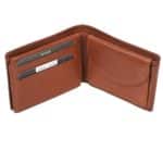 Bőr pénztárca férfi El Forrest 571-26 barna RFID