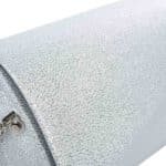 Női alkalmi táska Svelte, csillogó ezüst