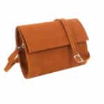 Alkalmi női táska Pure bársonyos rozsdabarna