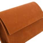 Alkalmi női táska Pure bársonyos rozsdabarna