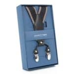 Nadrágtartó Hózentróger Chattier fekete-sárga, pöttyös