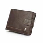 Férfi bőr pénztárca Rovicky N992L-CMC RFID barna