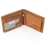 Férfi bőr pénztárca WILD N992-P-CHM RFID barna