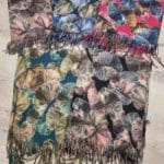 Női sál mintás 50% kasmír