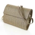 Alkalmi női táska Pure csillogó bronz