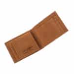 Bőr pénztárca fémdobozban Peterson N79 RFID barna