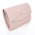 Női alkalmi táska Belle csillogó púderrózsaszín