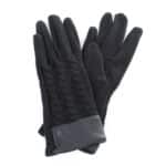 Női kesztyű kötött hatású több színben (2)