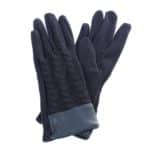 Női kesztyű kötött hatású több színben (2)