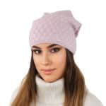 Női sapka fényes rombusz mintával Kamea Centuria