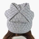 Női sapka fényes rombusz mintával Kamea Centuria