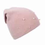 Női sapka gyöngyökkel, lengyel termék