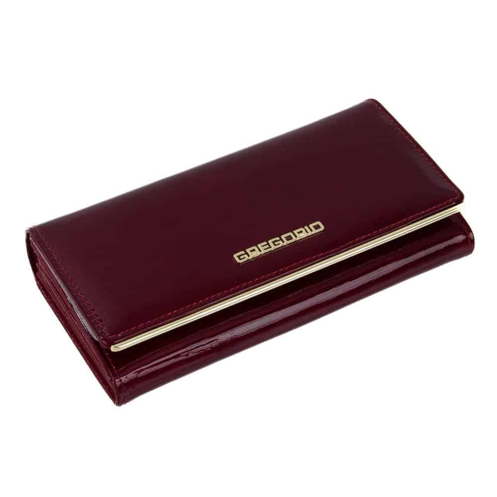 Gregorio ZLL 100 Red Női bőr pénztárca Gregorio ZLL100 bordó - Image 1