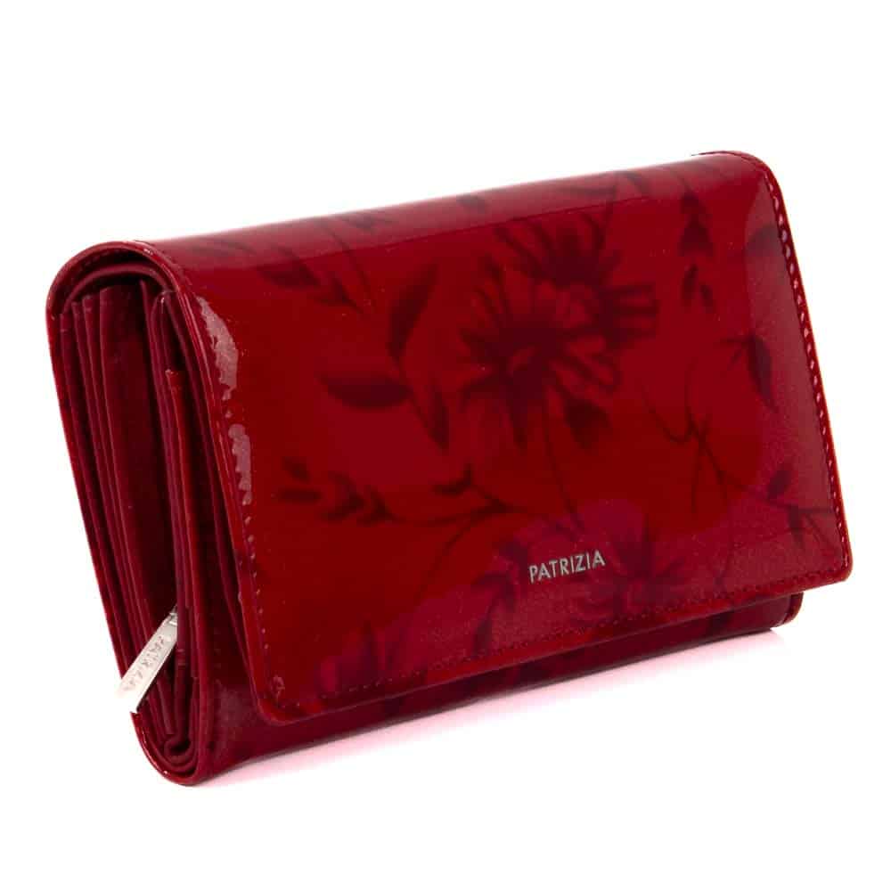 Patrizia FL112 Red_3 Patrizia bőr pénztárca FL112 piros RFID - Image 1