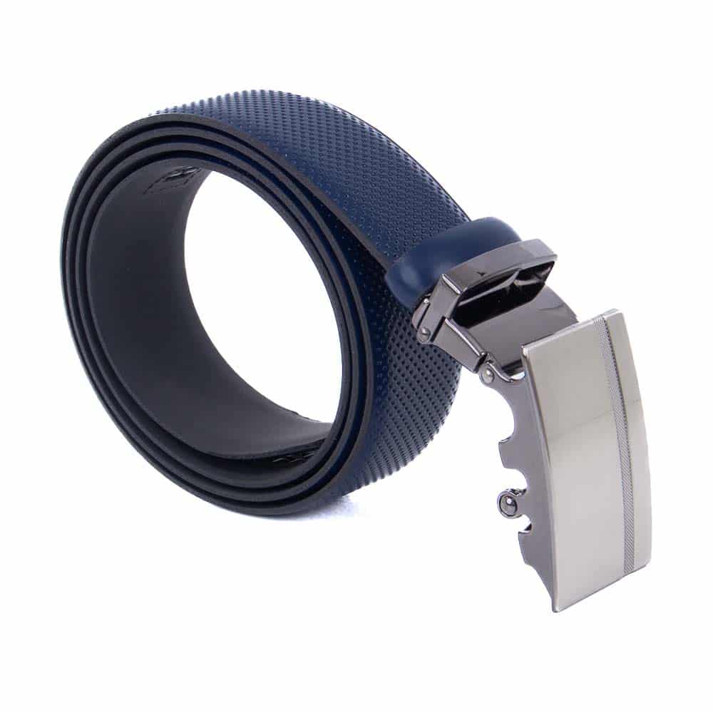 Bremi B-33022 Bőr öv Bremi (lengyel) B-33022 automata, kék szemcsés - Image 1