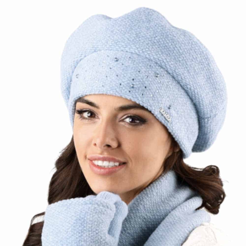 FABRIANO-23 Női beret sapka 50 % gyapjú Kamea Fabriano - Image 1